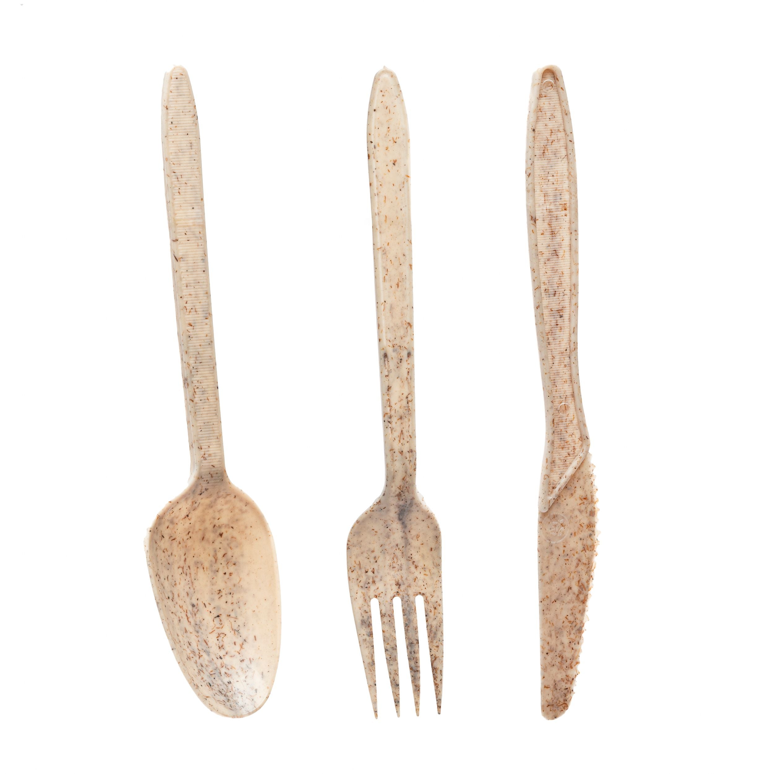 Natural Agave Biodegradable Heavy Duty Cutlery Kit